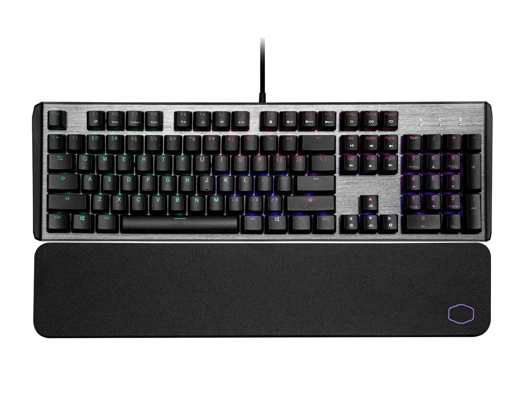 Cooler Master CK550 V2 Gaming Mechanical Keyboard Red Switch with RGB Backlighting in Qatar Cooler Master CK550 V2 Gaming Mechanical Keyboard Red Switch with RGB Backlighting in Qatar